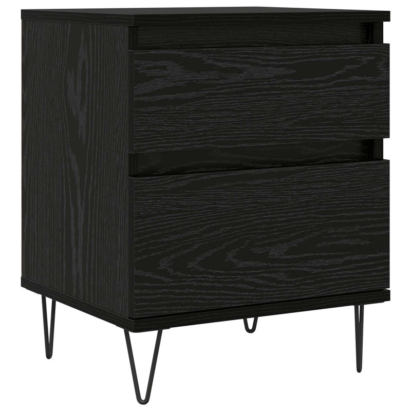 40cm W Manufactured Wood Bedside Table