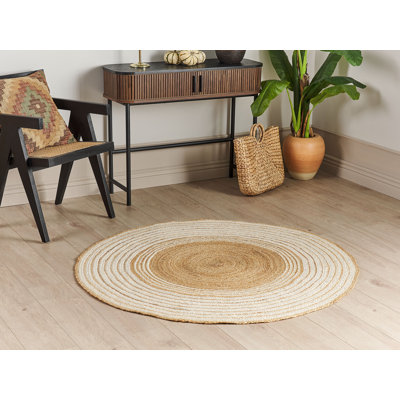 Round Bruen Hand Woven 140cm X 140cm Area Rug