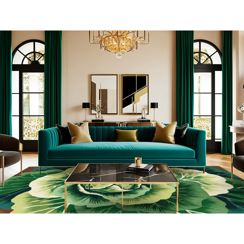  Tapis lavable chou chinois Napa, Rond 3 pi