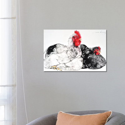 Hensome Pair IV 1 Piece Wrapped Canvas Wall Art