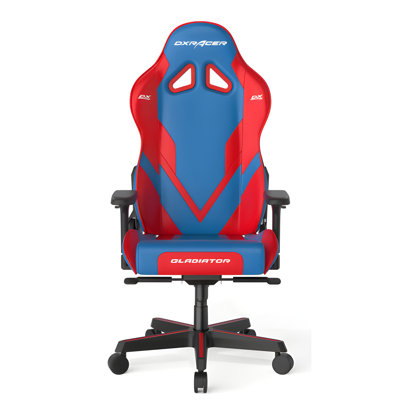 DXRacer Adjustable Reclining Faux Leather Swiveling PC & Racing Game Chair