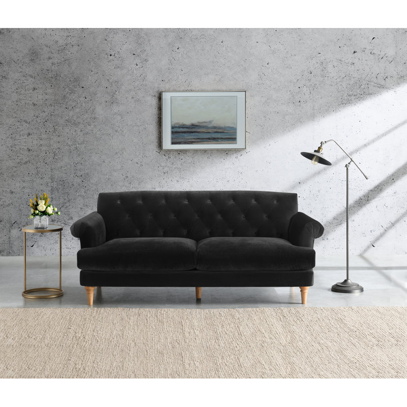 Cobb 3 Seater Sofa, Black