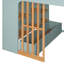 Lit mezzanine en bois pour enfants Nestle avec tablettes intégrées et tiroir en dessous-134576814-134576816