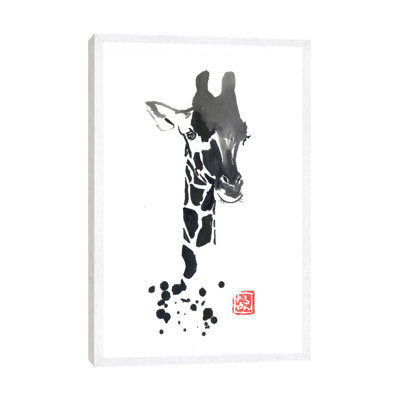 Girafe by Péchane - Print on Canvas