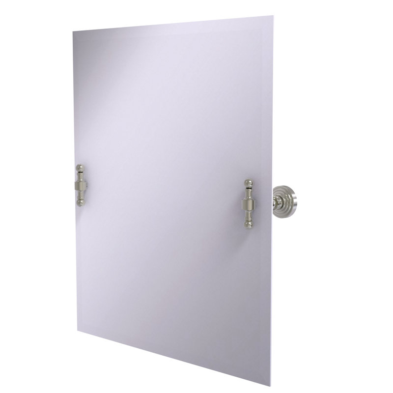 Marchmont Metal Wall Mirror, Satin Nickel