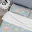 Ensemble de housse de couette bohème rose et rose Boho-109144939