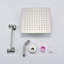 Pomme de douche carrée 10 po-126529073