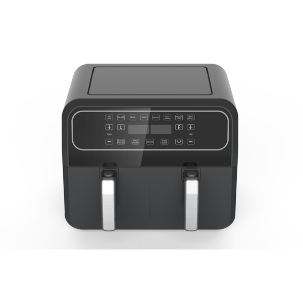 Intexca Kitcher 3.5qt Air Fryer With Led Digital Display, Temperature  Control, 8 Preset Cooking Modes, Recipe Book - Kaf3003 (black Color) &  Reviews