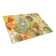 Caroline's Treasures Tempered Glass Abstract Flowers Cutting Board