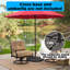 Base de parasol autoportante en plastique