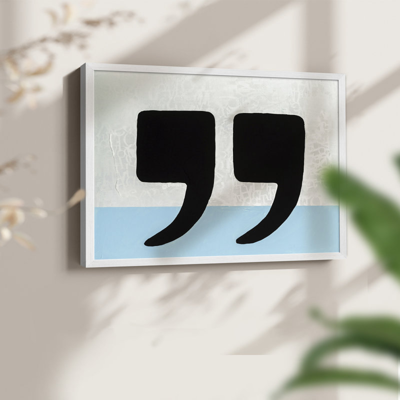 Il a dit qu'elle a dit - Reproduction encadrée - Restickable
