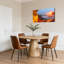 Canyon paysage coucher de soleil sur toile tendue, ensemble de 1 reproduction d'art-295087297