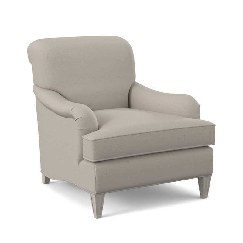 Bristol Upholstered Armchair, Bisque, Fizz Ivory