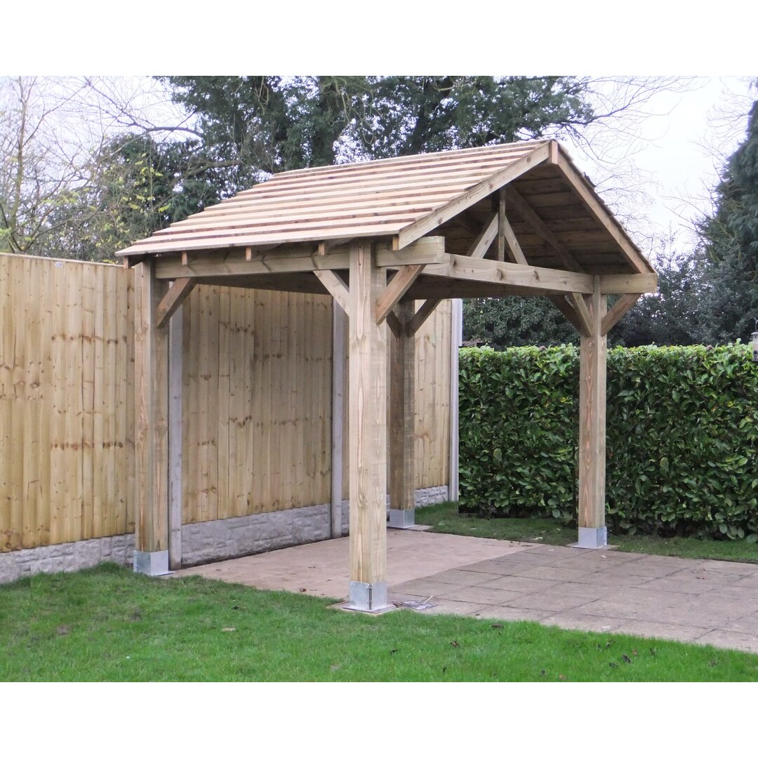 2.5 m x 2.5 m Pavillon Analiza aus Massivholz