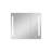 30X26 Inch Black LED Mirror Medicine Cabinet Surface, Defogger, Anti-Fog,Dimmable Lights Brightness Memory