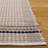 Braided 763 Hand Woven Cotton Pile Striped Rug-936065057