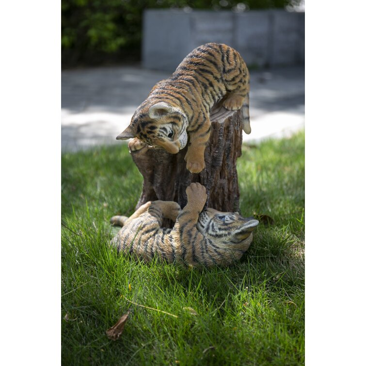Hi-Line Gift Ltd. Playful Tiger Cubs & Reviews