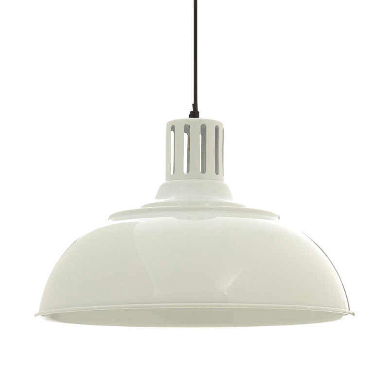 Carillo 1 - Light Dome Pendant, White