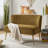 Euclid 47" Velvet 2-Seat Armless Loveseat-835275397