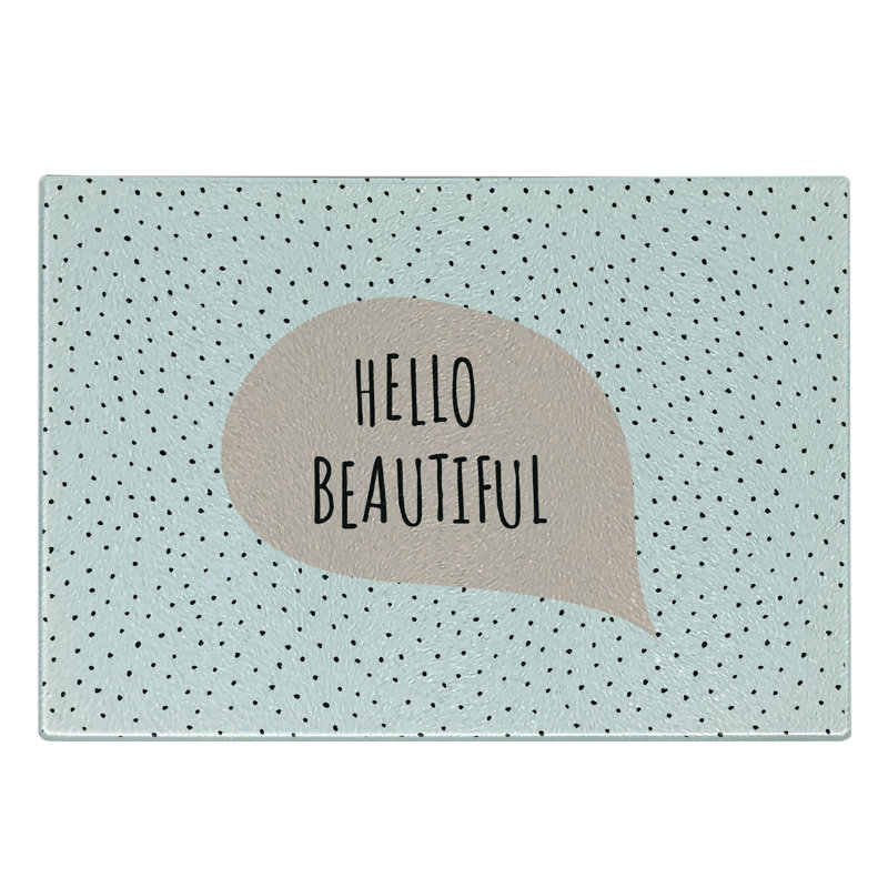 Planche à découper Ambesonne Hello