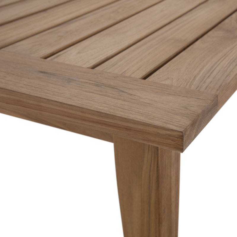 Croquet Teak Outdoor Dining Table