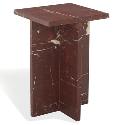 Adriano 12" Marble Accent Tabl
