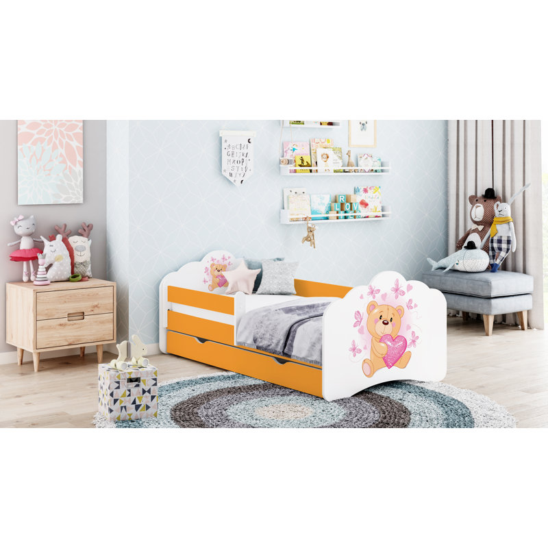 Borges Cabin Bed Themed Beds, Orange