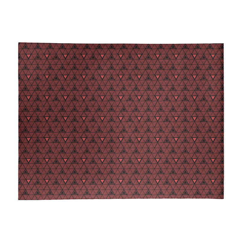 Chenille Geometric Indoor Rug, Rectangle 9' x 12'