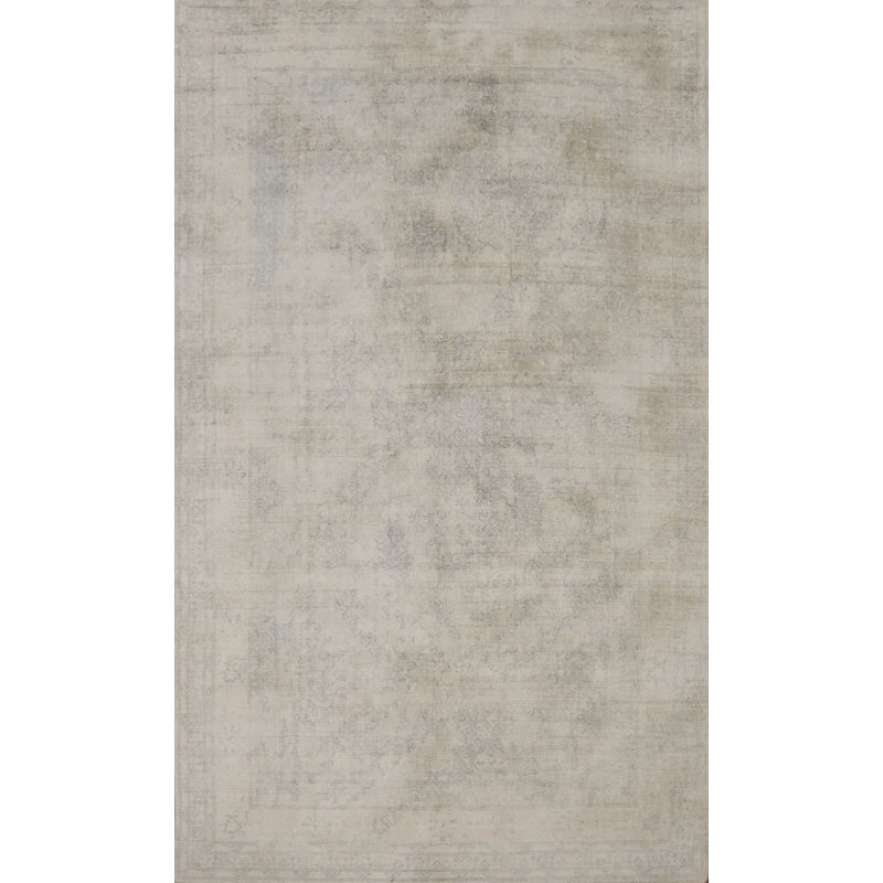 Tapis oriental fait à la main Oushak 5 x 8