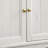 Classic pop white bookcase