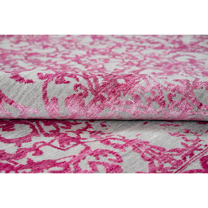 Wool Geometric Area Rug, Rectangle 9' x 12'