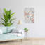 Relaxed White Tiger Abstract Modern Cat Tiger Wall Art Print by Sarah Manovski - Wrapped Canvas Print-546423393