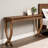 Rustic Entryway Console Table with Farmhouse Charm