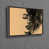 Black Floater Framed