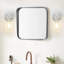 Ensemble de 2 appliques pour meuble-lavabo en nickel brossé Morden