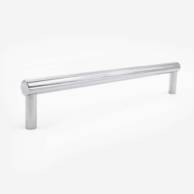 Sunburst Appliance Pull, Polished Nickel, 18"