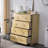 Solid Wood 32.50'' W 4 - Drawer Dresser-750139621