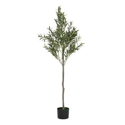 Olive artificielle avec pot