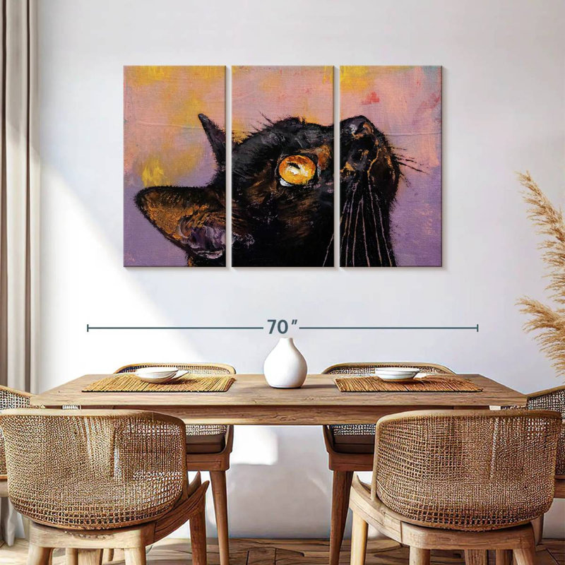 Fixed Gaze, 36" H x 57" W