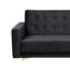 Childers 5 Seater Velvet Sofa Bed-1380508057-1380508058