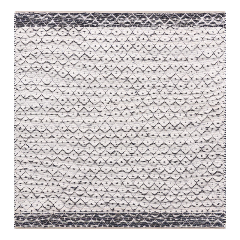 Geometric Indoor Rug, Square 8'