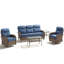 Ensemble de conversation 5 pièces 5 pièces avec chaises pivotantes et tables-110767586-110767587