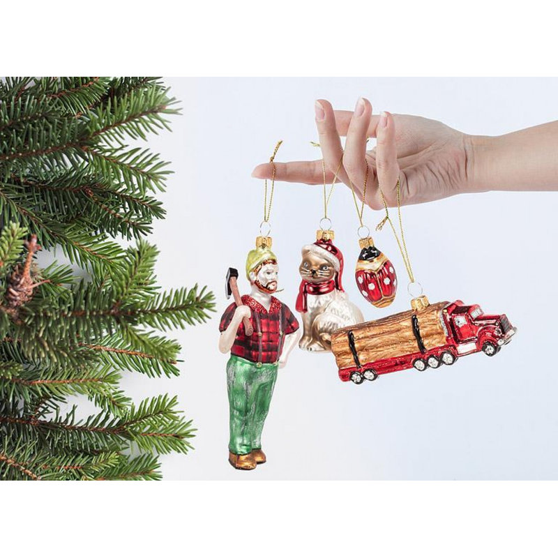 Mini Ladybug Ornament