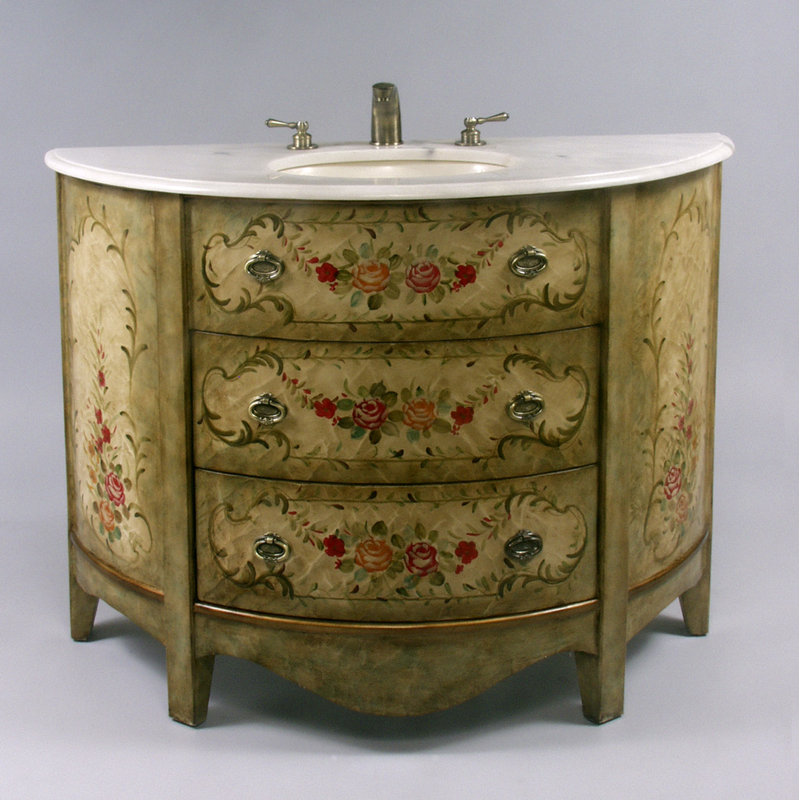 Bathroom Vanity with Stone Top