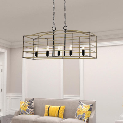 Lustre 60,12 po - noir
