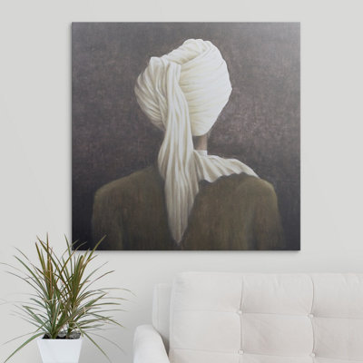 Dristin " White Turban, 2005 " by Lincoln Seligman