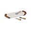 Nambe Chevron Cheese Tray W/ Knives