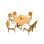 Outdoor 7 - Piece Teak Dining Set
