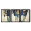 ABSTRACT Series DCCDXVV-3 - Toile tendue avec châssis encadré - 3 pièces-1815168193-1815168194
