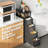 Narrow Dresser with Charging Station White Dresser with 4 Drawer Slim Chest of Drawer Bathroom-1274893500